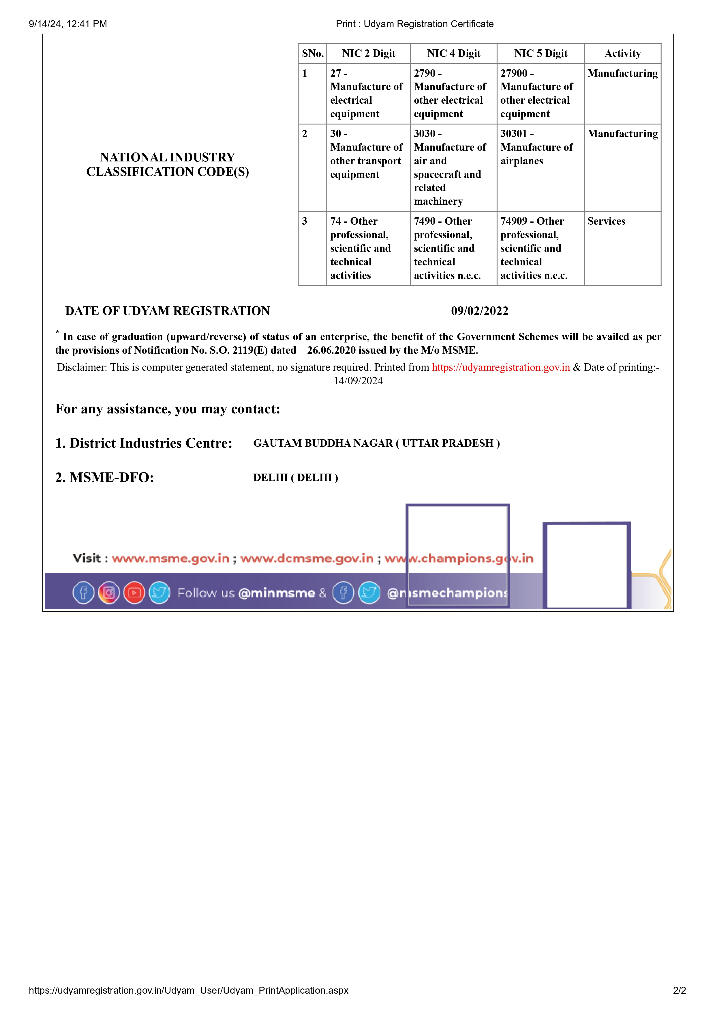 Certificate 2