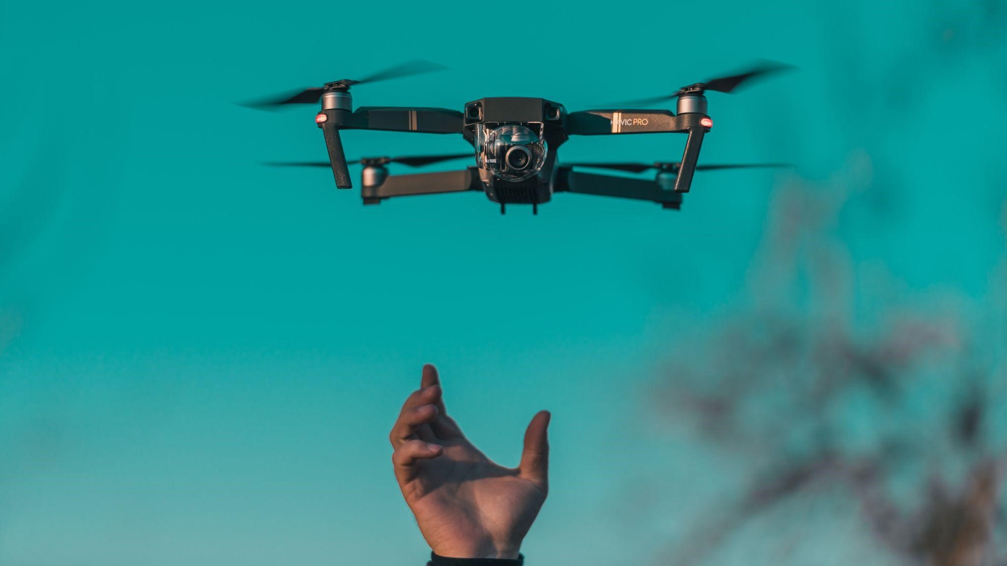 Application of Drone for tracking the progress from inception to completion of wall construction