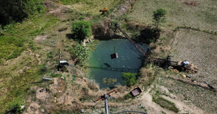 Application of Drone for tracking the progress from inception to completion of wall construction