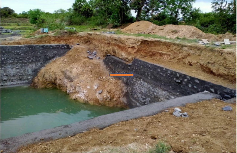 Boundary Construction of an open well