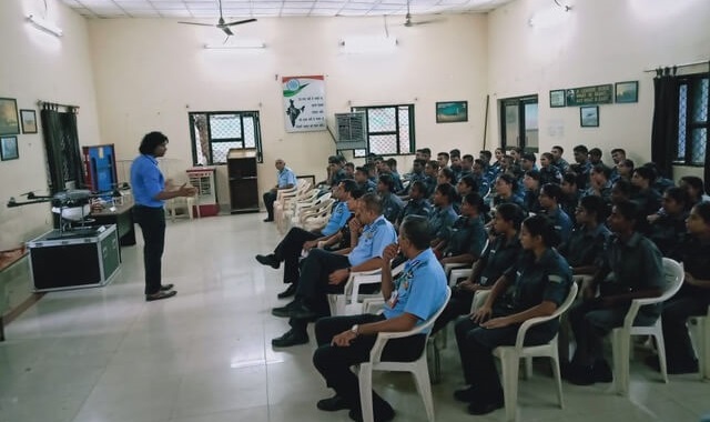 Indian Institute of Drones Awareness Campaign on Drone Technologies, at NCC Air-Wing.