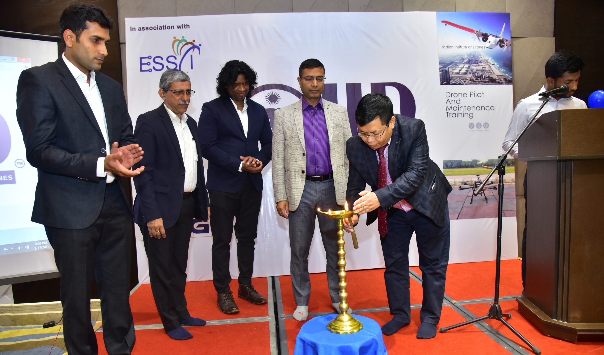 IID-Guwahati inaugurates training centre for Drone Pilots and Service.