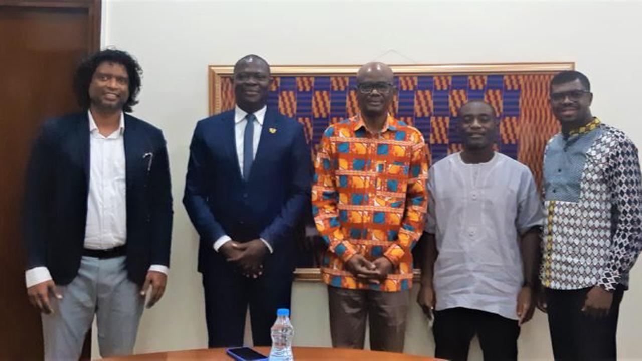 Indian Drone Company signs MoU with Ghanian Company to start Drone Pilot Training and Drone
                    Manufacturing in Ghana